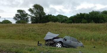 Accidente en donde falleció la rafaelina en Córdoba