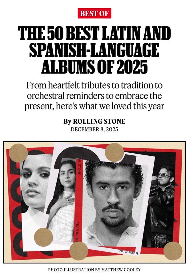 La tapa de la revista.