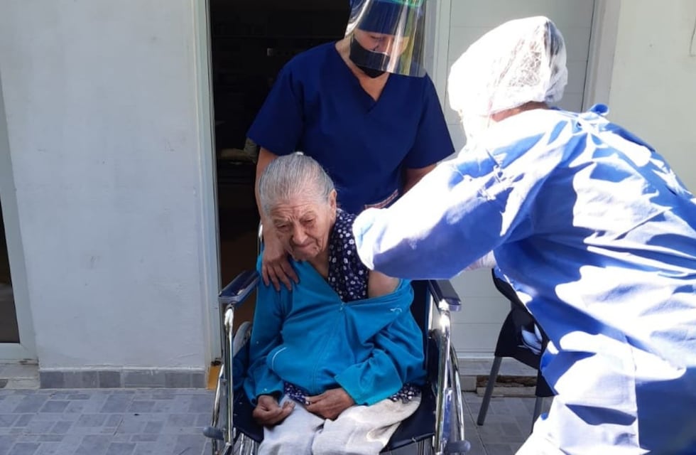 18 geriátricos fueron parte del operativo de vacunación en Pueyrredón