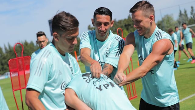 Dybala y Lo Celso, los dos jugadores que preocupan a Lionel Scaloni.  (AFA)