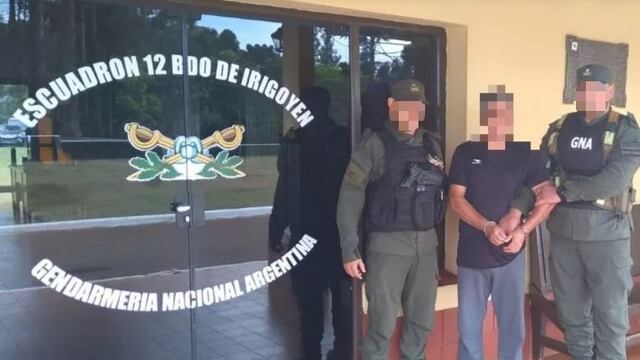 Bernardo de Irigoyen: detienen a un individuo acusado de “sicariato”.