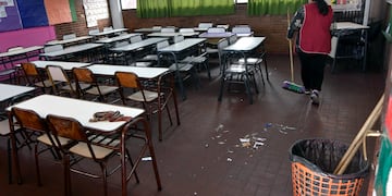 Escuela puntanas no tendrán clases presenciales durante la mañana de este lunes, tras las elecciones generales.
Foto: Orlando Pelichotti / Los Andes