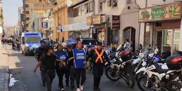 La protesta de ATE en Córdoba terminó con personas detenidas y heridas.
