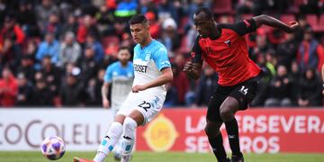 Racing triunfó ante Colón 2 a 0 en el Cementerio de los Elefantes. Foto: @RacingClub