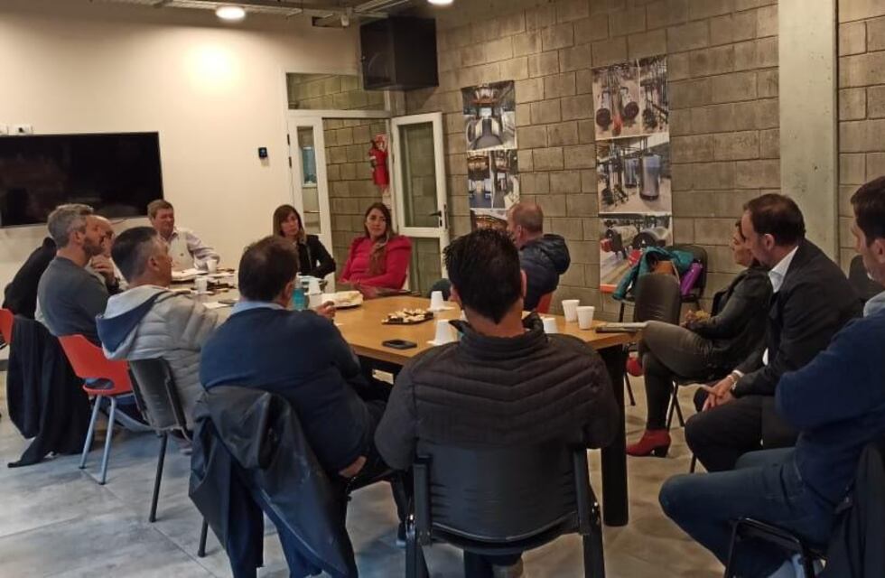 La Comisión de Industria se reunió en el Parque Industrial