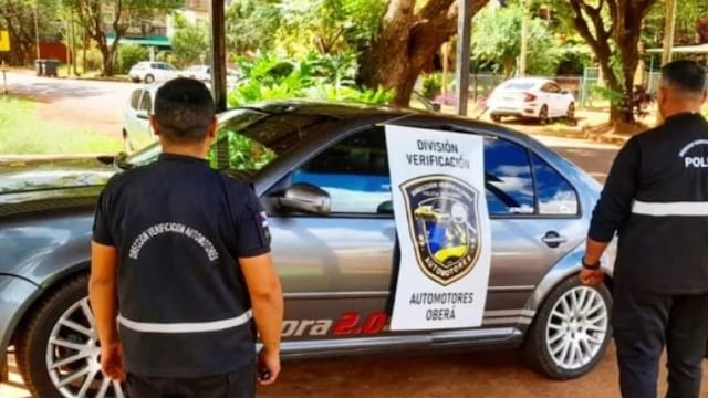Recuperan en Oberá un automóvil robado en Buenos Aires.