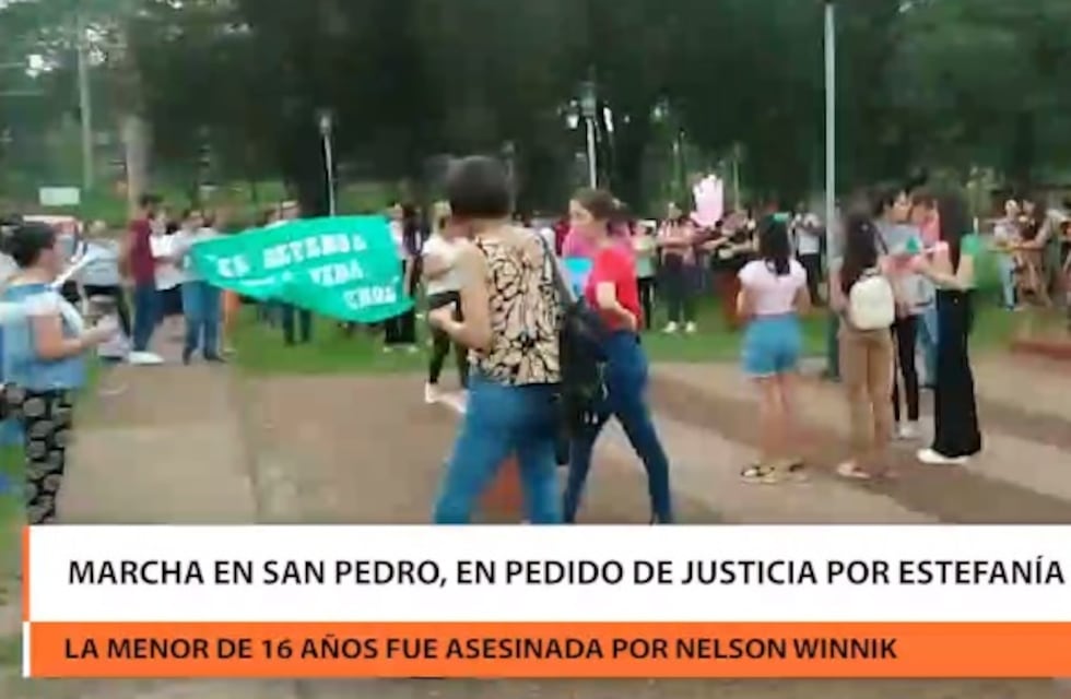 San Pedro: cientos de vecinos marcharon pidiendo justicia por Estefanía