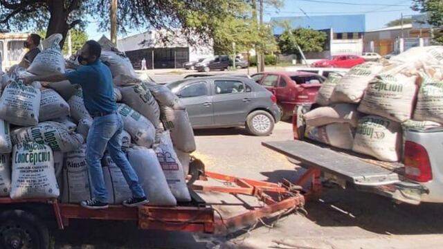 El cargamento recuperado sería de unas 15 toneladas.