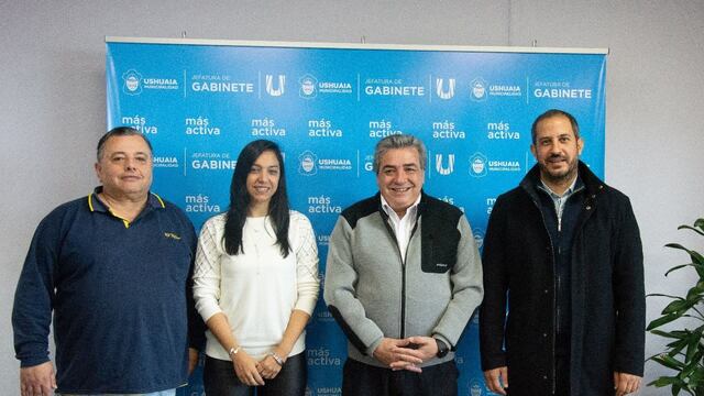 El jefe de Gabinete de Ushuaia se reunió con autoridades del Correo Argentino