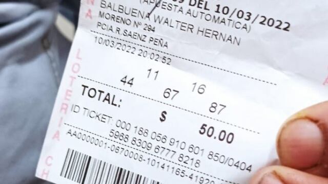 Trabaja como albañil en Chaco y ganó 22 millones en la quiniela.