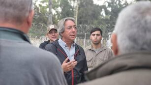 El secretario general del gremio, Daniel Succi, recorrió el cordón industrial este lunes.