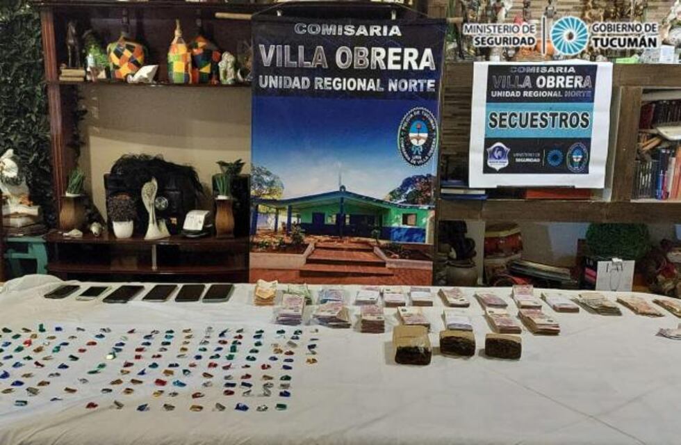 Allanamiento en La Costanera: encontraron casi un kilo de marihuana, 175 dosis de pasta base y dinero