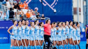 Las Leonas se enfrentan a Alemania en los cuartos de final de los Olímpicos de París. (@PrensaCOA)