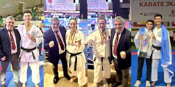 El Dojo Comandante Espora tuvo una gran actuación en Colombia.