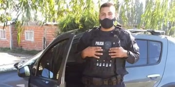 Osvaldo Osmar Cantero, el policía asesinado en el golpe a la carbonera en Zárate.