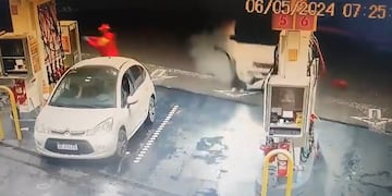 El video del choque de Tiago Palacios en Buenos Aires. Foto: Gentileza