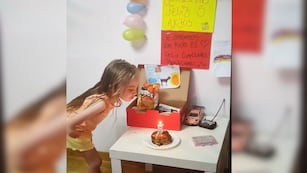 Juanita Ghiotti festeja su cumpleaños y espera a ser operada de nuevo