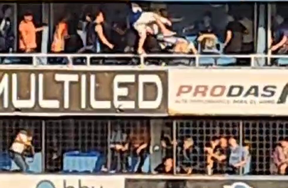 Tras la golpiza de un barra en los palcos, llegó el repudio de la dirigencia de Atlético de Rafaela