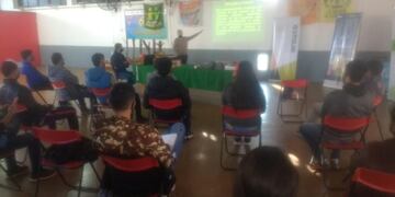 Las capacitaciones estuvieron a cargo de la Empresa Arauco.