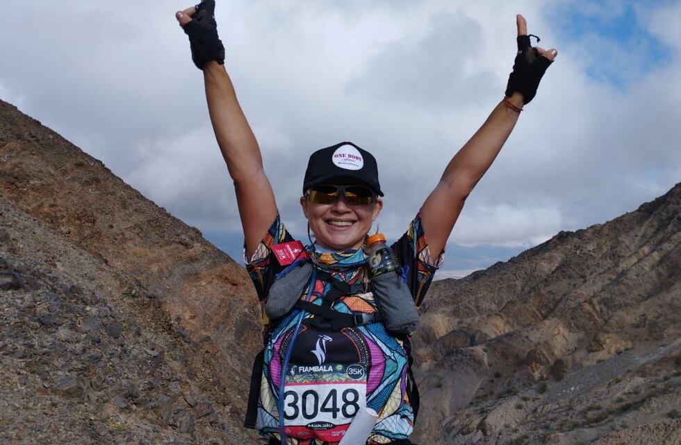 Una maratonista de Eldorado participó de desafiante evento deportivo en Catamarca