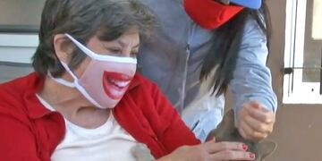 Río Cuarto. Hilda junto a Pelusa. (Gentileza Puntal)