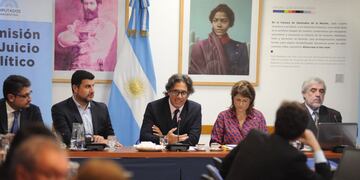 El exministro Germán Garavano declaró en la Comisión de Juicio Político de Diputados.