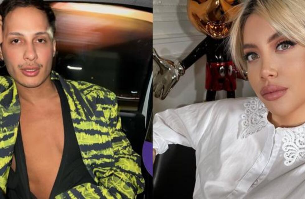 Quién es Eddie Rodríguez, el hombre que besó a Wanda Nara en el escote