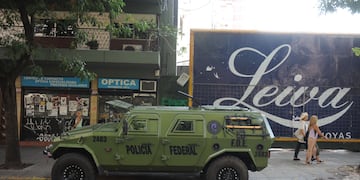 El operativo de seguridad para la apertura de sesiones ordinarias del Congreso.