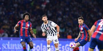 Nahuel Bustos, titular en el equipo de Talleres ante San Lorenzo. (Ramiro Pereyra)