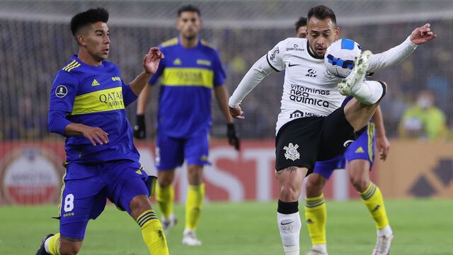 Se calentó el partido entre Boca y Corinthians.