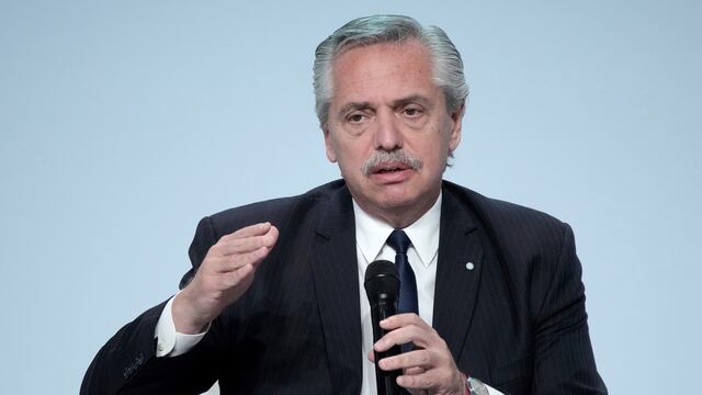 Alberto Fernández. (AP/Christophe Ena, Pool/Archivo)