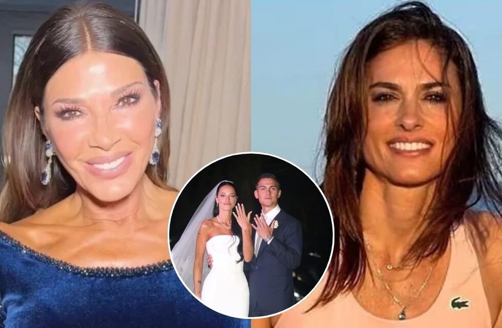 Catherine Fulop rompió el silencio tras la ausencia de Gaby Sabatini en el casamiento de Oriana y Paulo Dybala