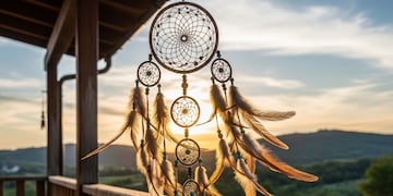 No es por decoración: para qué sirve colgar atrapasueños en el balcón