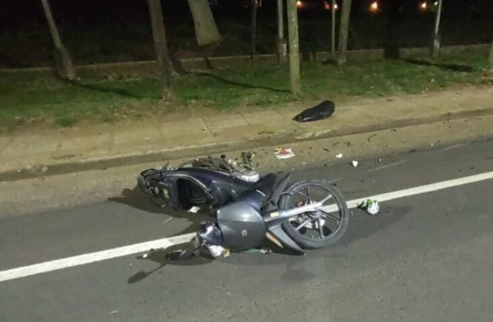 Falleció un motociclista tras un despiste en Posadas