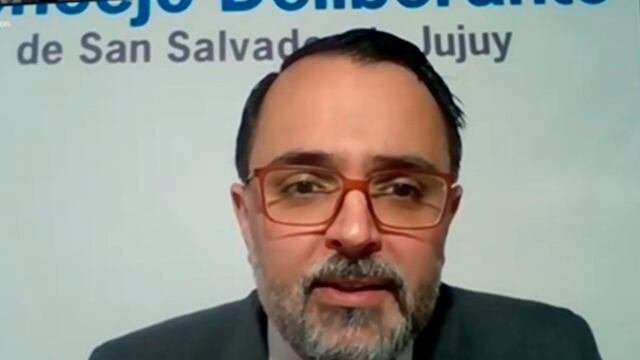 Lisandro Aguiar, presidente del Concejo Deliberante de San Salvador de Jujuy