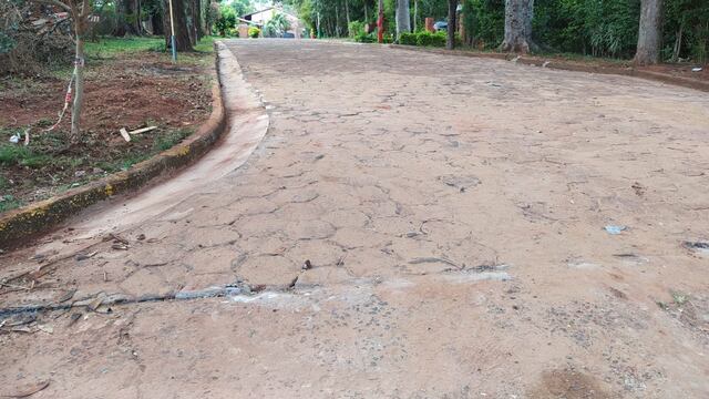 Finalizaron las obras sobre calle Araucaria