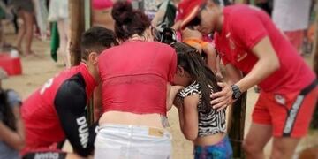 Personal de DUAR salvó a dos niñas de morir ahogadas en Mar Chiquita