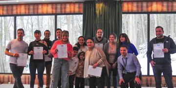 Trabajadores Municipales recibieron el certificado de idioma con acreditación internacional