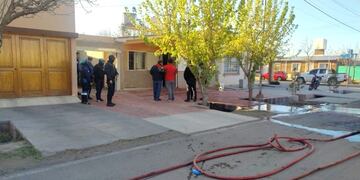 Murió Valentina Lucero a causa del incendio en su casa en el barrio Alimentación en General Alvear.