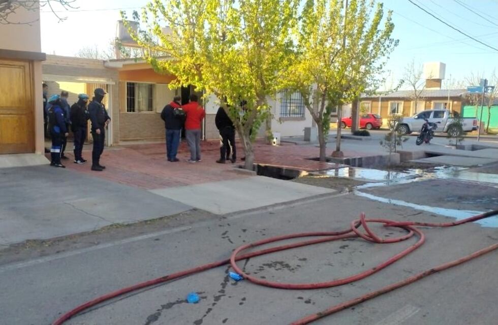 Murió una mujer de 75 años a causa de un incendio en General Alvear