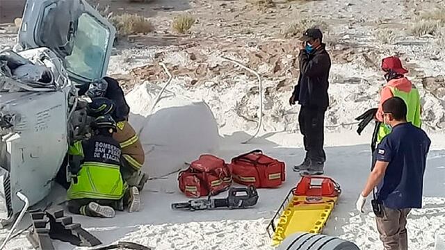 Accidente camionero en Chile