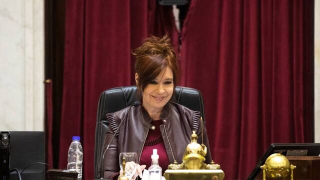 La presidenta del Senado dijo que ella "sabía" que Juntos por el Cambio no cumpliría su palabra.