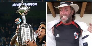 Esperando el 9 de diciembre, Cristian Zaina se anticipó a los festejos "Millonarios" por el aniversario de la obtención de la Copa Libertadores 2018