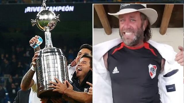 Esperando el 9 de diciembre, Cristian Zaina se anticipó a los festejos "Millonarios" por el aniversario de la obtención de la Copa Libertadores 2018