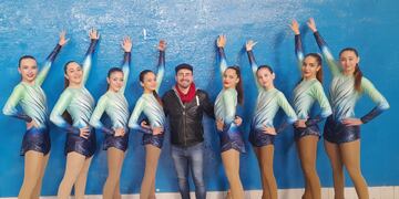 Patinadoras del Sportivo 24 de Septiembre participan en Santa Fe