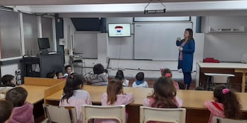 Tres Arroyos: Charla de Seguridad Vial en el Jardín 918 y en la Escuela 54