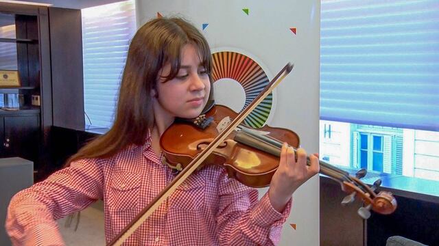 Violinista fueguina participa de clases magistrales en Buenos Aires