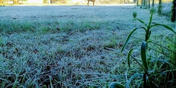 Córdoba. Varias localidades amanecieron con temperaturas bajo cero (Gentileza).