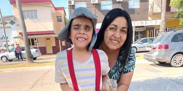 Maximiliano Estigarribia, es de Chaco y necesita de todos para no retrasarse con sus estudios.