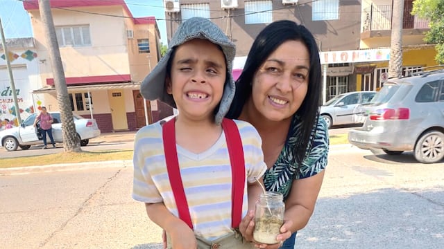 Maximiliano Estigarribia, es de Chaco y necesita de todos para no retrasarse con sus estudios.